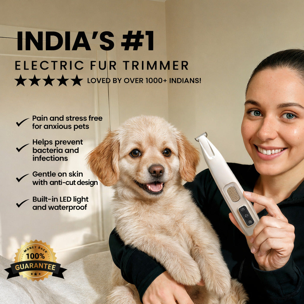 CleanTrim™ Pro Paw Trimmer | Precise & Gentle Grooming For Pets | Rechargeable & Safe