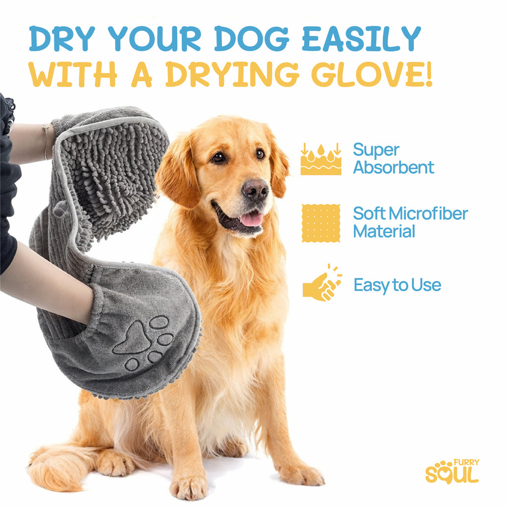 Furry Towel™ Microfiber Drying Towel for Dogs